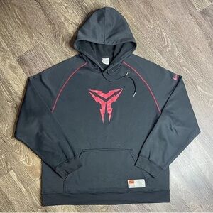 Vintage Nike Fit Therma Kobe Bryant Black Mamba Hoodie Black Lakers NBA XL